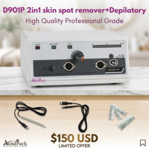 Machine hair removal electrolytes